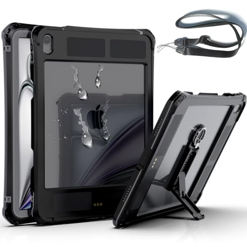 iPad - 防水ケース付き　ipad air 第一世代 サンワサプライ iPad Air 11インチ（M2/2024）用耐衝撃防水